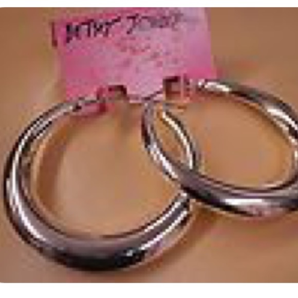 gypsy glam doll hoop earrings Betsey Johnson pirate sexy...